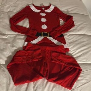 Santa pajama set.